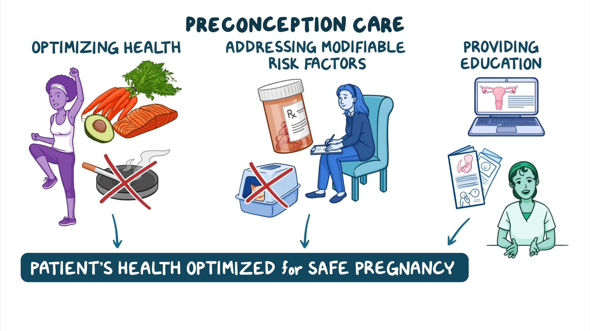 Preconception Care Clinical Sciences Osmosis Video Library