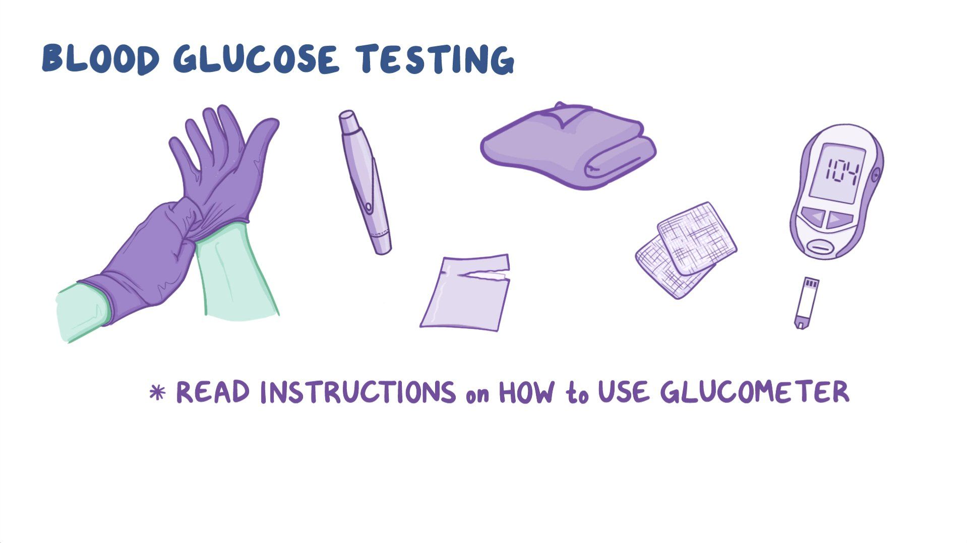 Endocrine Blood glucose testing Osmosis Video Library